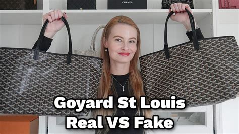 compare fake goyard|inside goyard tote.